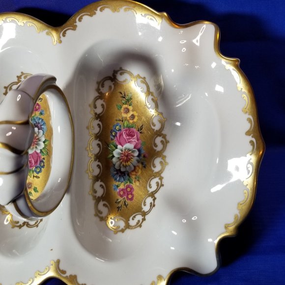 Vintage Gerold Porzellan Divided Dish - Picture 2 of 6